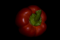 a red bell pepper