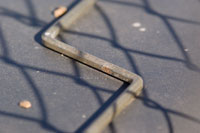A discarded allen wrench at Seaholm Power Plant