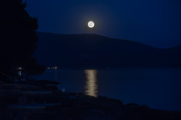 moonrise over the Adriatic