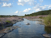a view upstream
