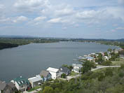a view of Lake LBJ