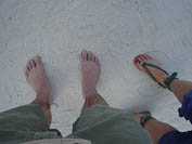 feet on the beach. beach feet!